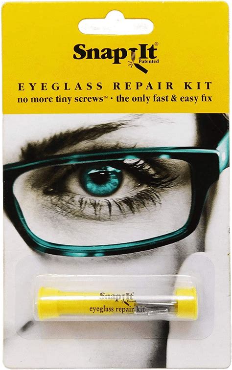 EyeGlass Repair Kit, With Long Easy Fit Screws And Micro .